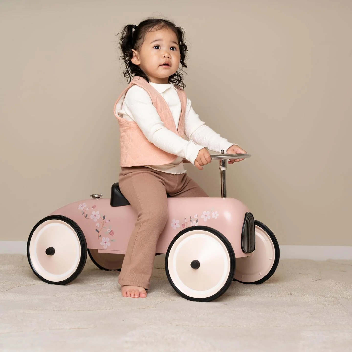 Retro loopauto - Roze - Essentials – Image 2