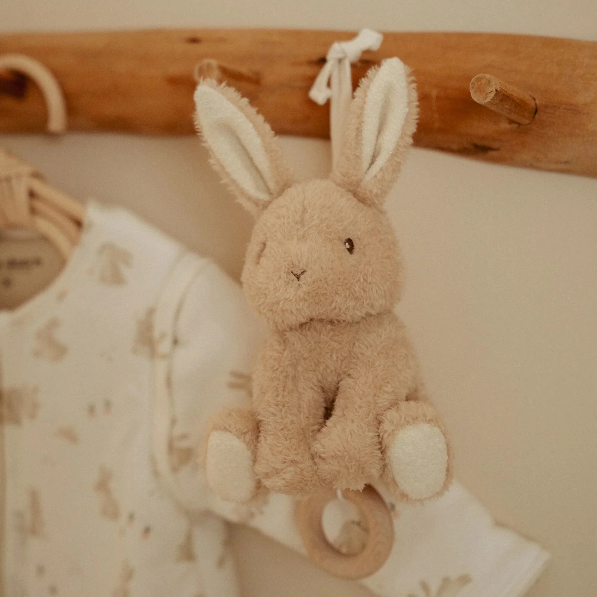 Muziekdoosje konijn - Beige - Baby Bunny – Image 2