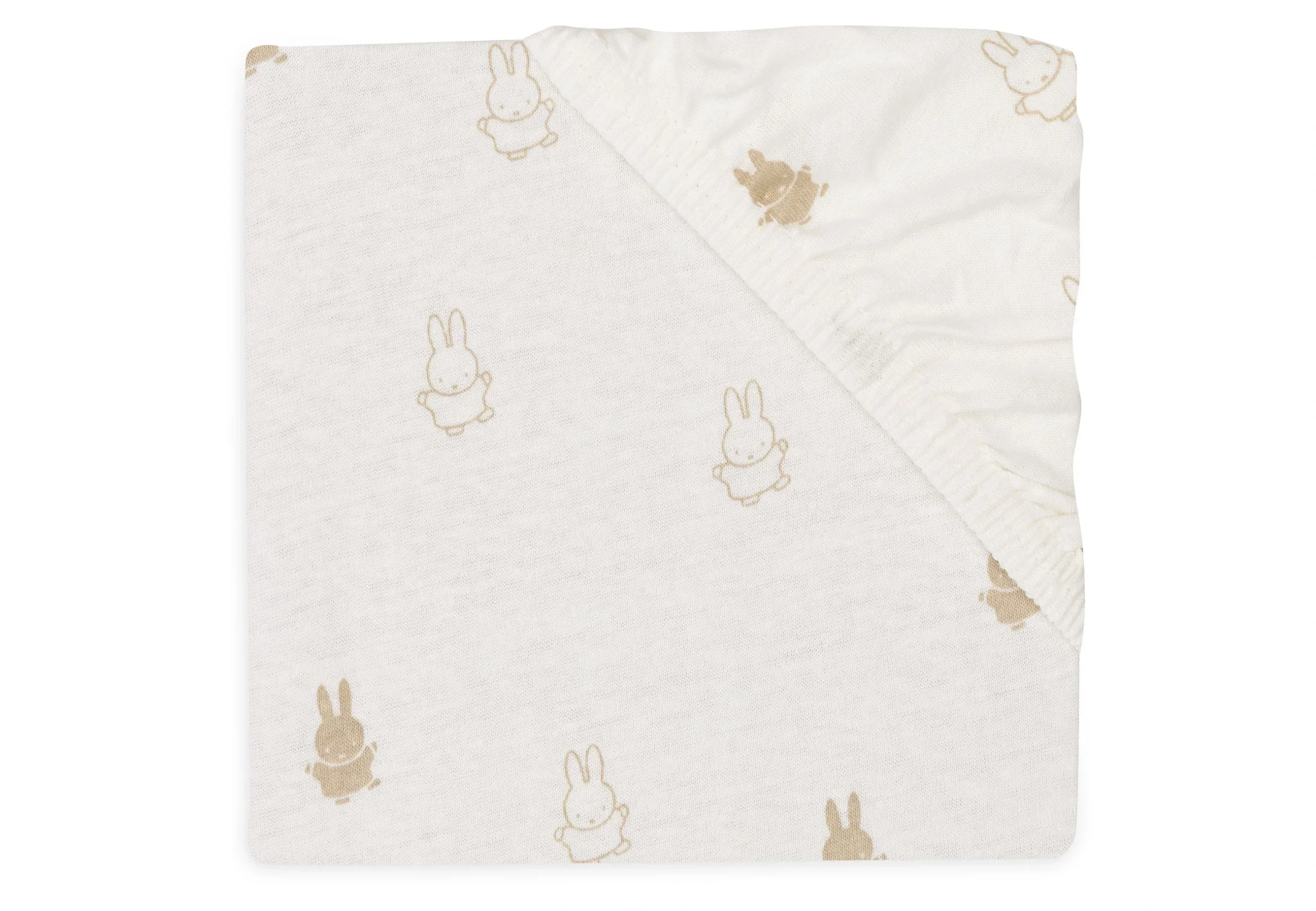 Housse matelas à langer Jersey 50x70cm Happy Miffy - Nougat – Image 5