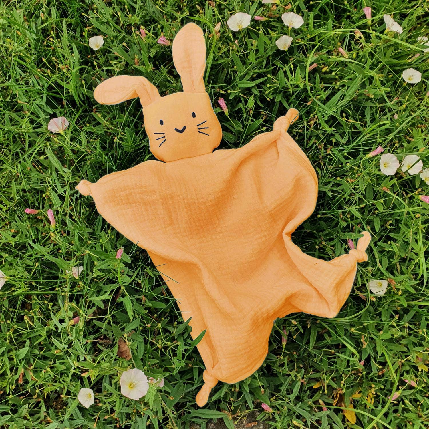 Doudou Lapin Orange – Image 3