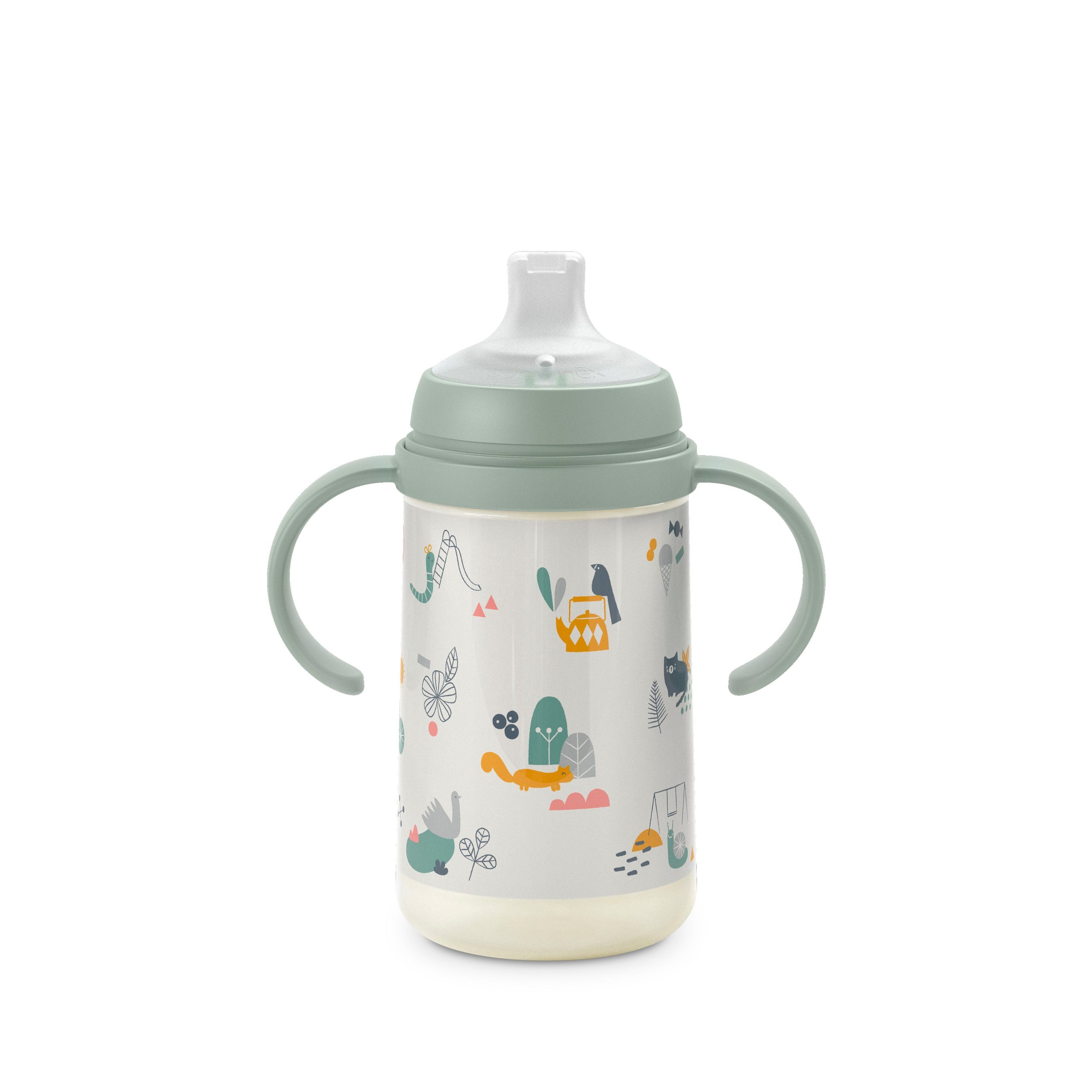 Gobelet d'apprentissage Walk Park 270 ml - Green – Image 2