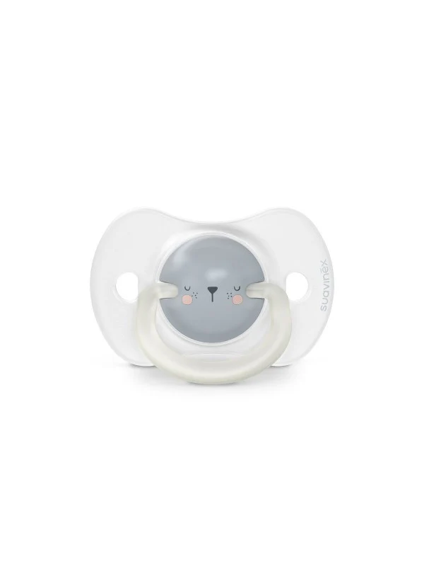 Lot de 2 sucettes Night & Day 0-6m Ours – Image 2